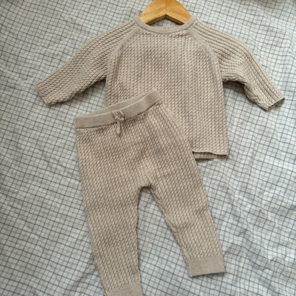 ZARA Baby Sweater Set - Size 6-9mo